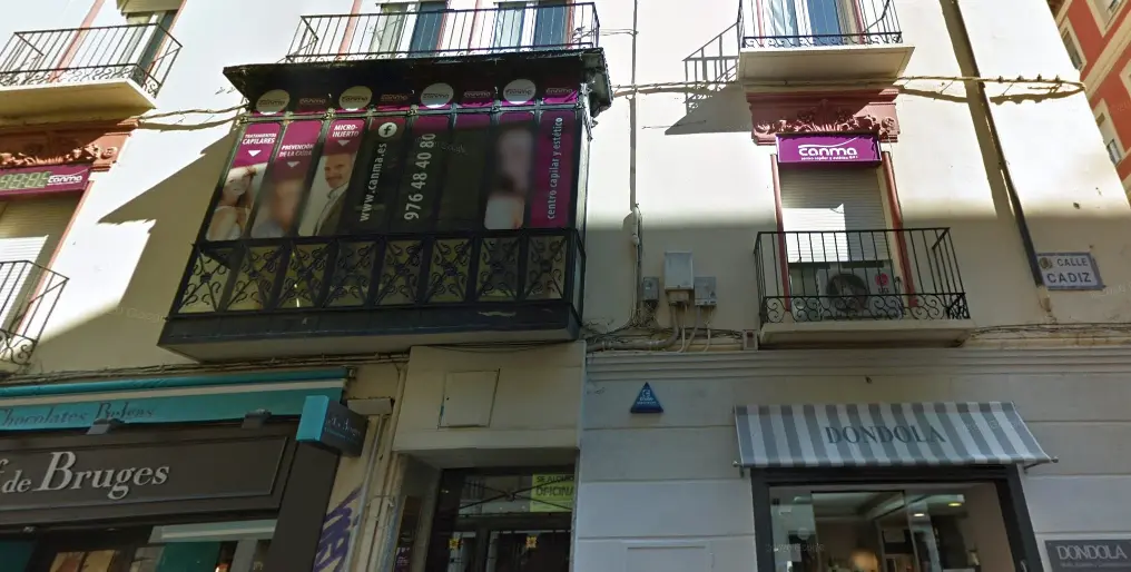 CANMA - Centro Capilar y Estético Zaragoza fachada edificio