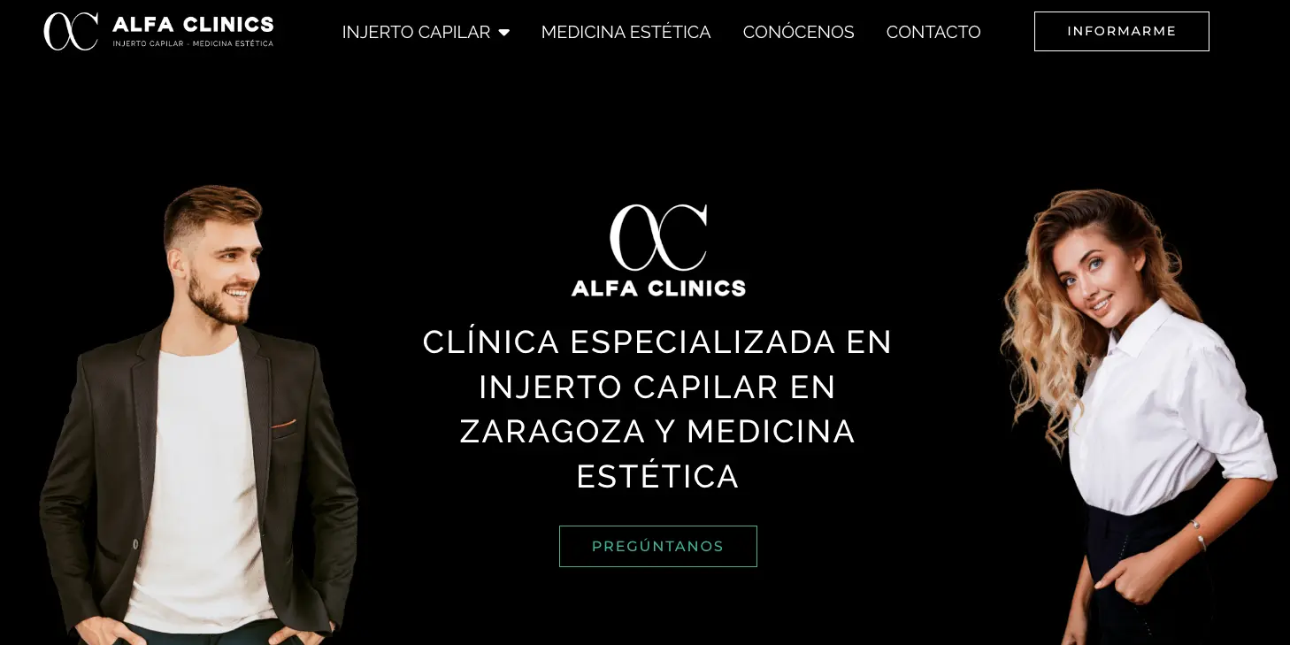 alfa clinics pagina web