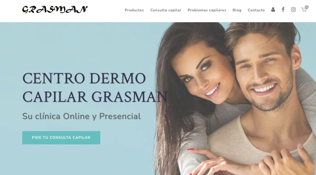 Grasman Centro Capilar Elche pagina web